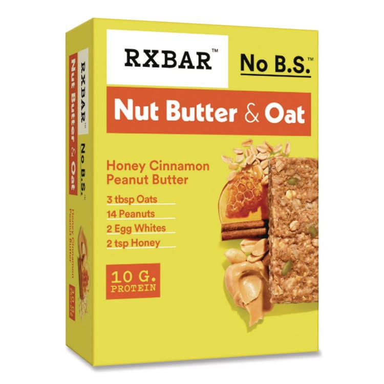 KELLOGG'S Gluten-Free Honey Cinnamon Peanut Butter Protein Bar, 1.9 oz Bar, 12/Box (RXBKEE00533)