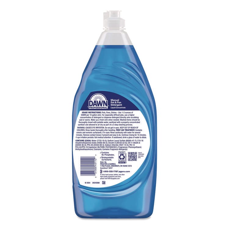 PROCTER & GAMBLE Manual Pot/Pan Dish Detergent, 38 oz Bottle (PGC45112EA) thumbnail 2