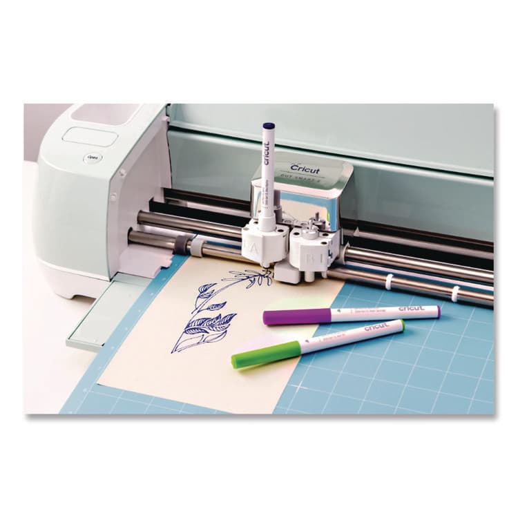 PROVO CRAFT & NOVELTY, . Ultimate Fine Point Porous Point Pen, Stick, Fine 0.4 mm, Assorted Ink Colors, White Barrel, 30/Set (CCU2004060) thumbnail 3