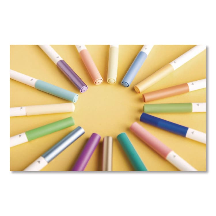 PROVO CRAFT & NOVELTY, . Ultimate Fine Point Porous Point Pen, Stick, Fine 0.4 mm, Assorted Ink Colors, White Barrel, 30/Set (CCU2004060) thumbnail 4