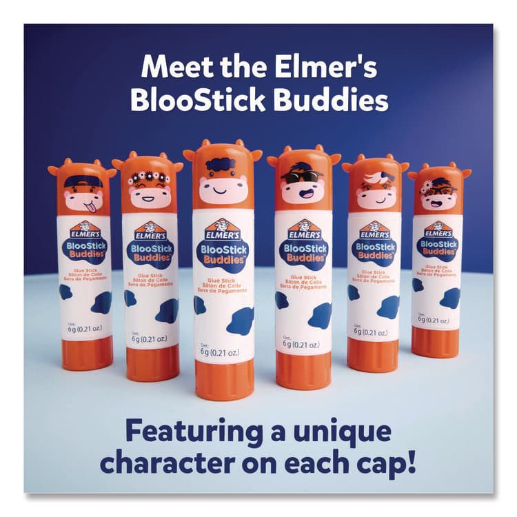 ELMER'S PRODUCTS, . Glue Stick Variety Pack, 0.21 oz, Dries Clear, 30/Pack (SAN2213791) thumbnail 4