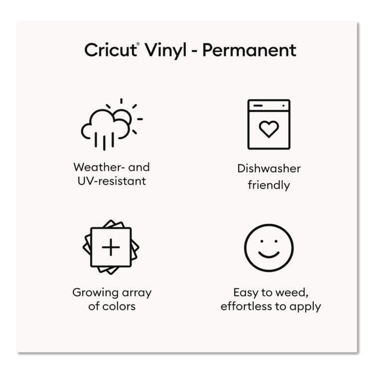 PROVO CRAFT & NOVELTY, . Premium Permanent Vinyl, 12 x 48, Black (CCU2008571) thumbnail 3