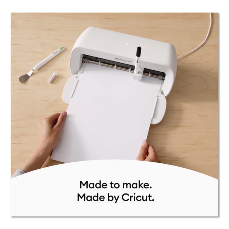 PROVO CRAFT & NOVELTY, . Joy Removable Smart Vinyl for Assorted Surfaces, 5.5 x 120, White (CCU2008752) thumbnail 2