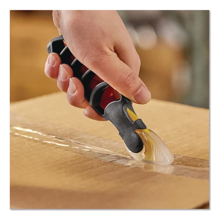 SPELLBOUND DEVELOPMENT X-traSafe Cartridge Knife Kit, Four Assembled Knives, 8 Replacement Blade Cartridges, Yellow (CEWCSI10) thumbnail 3