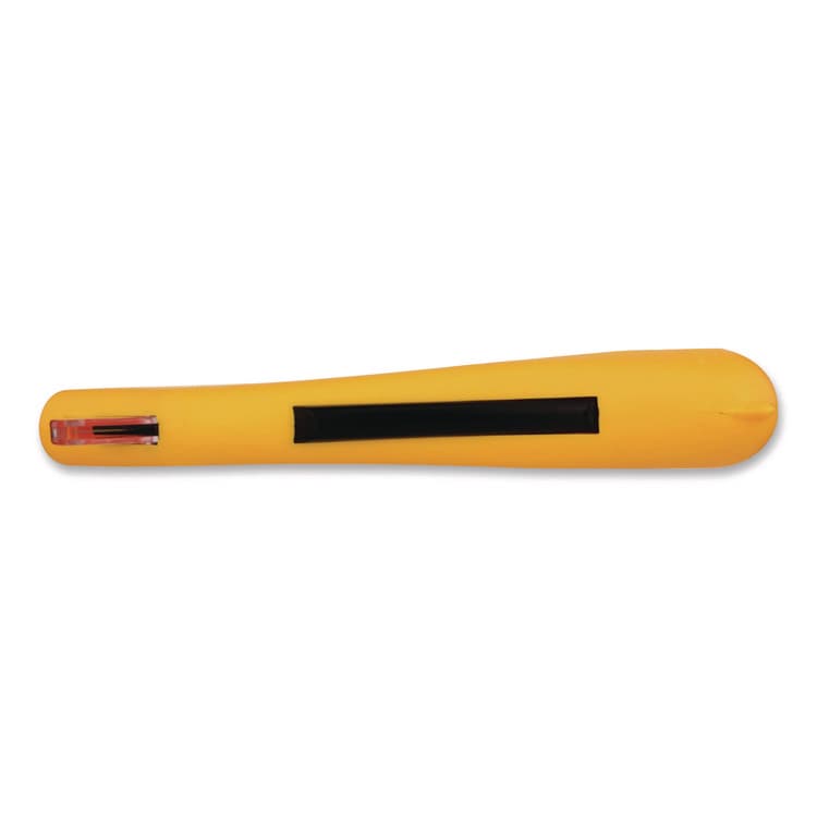 SPELLBOUND DEVELOPMENT X-traSafe CU Safety Utility Knife, Plastic Handle, Yellow, 6/Pack (CEWXSCU03101) thumbnail 3