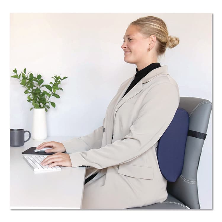 CORE PRODUCTS INTERNATIONAL, Sitback Standard Lumbar Back Support , 13 x 14, Blue (COE400NAVY) thumbnail 3