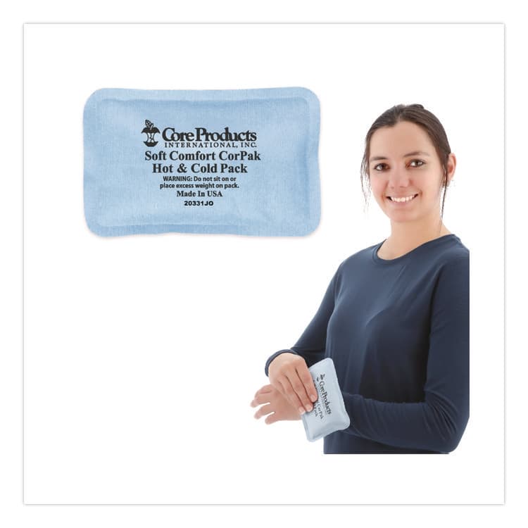 CORE PRODUCTS INTERNATIONAL, Soft Comfort CorPak Reusable Hot and Cold Pack, 10 x 6 (COEACC550) thumbnail 4