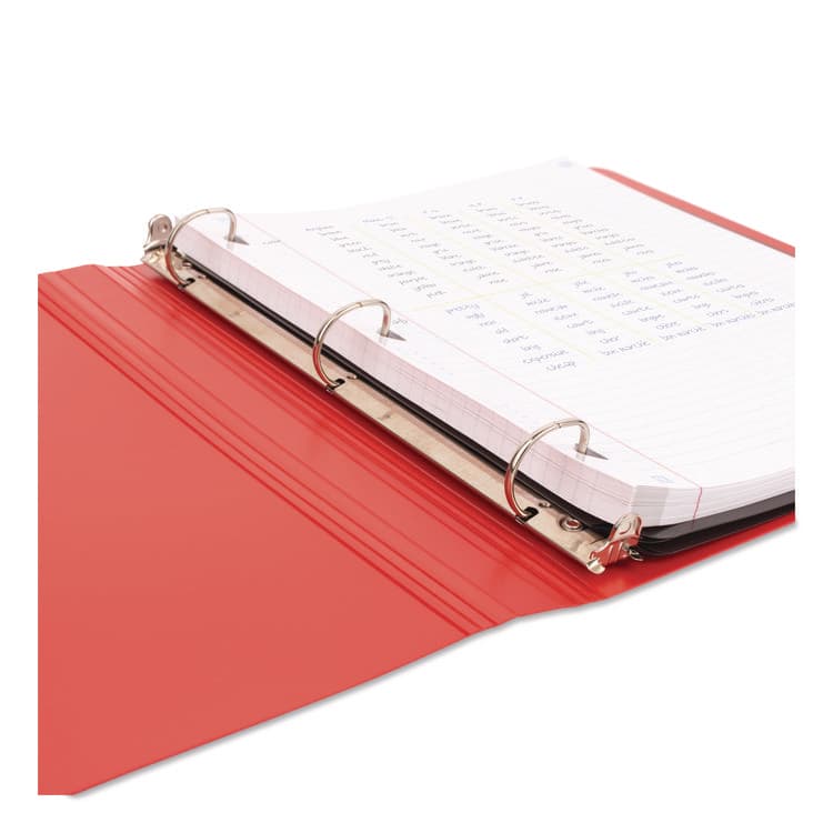 MEAD PRODUCTS 1" Plastic Binder, 3 Rings, 1" Capacity, 11 x 8.5, Randomly Assorted Color (MEA261340) thumbnail 4