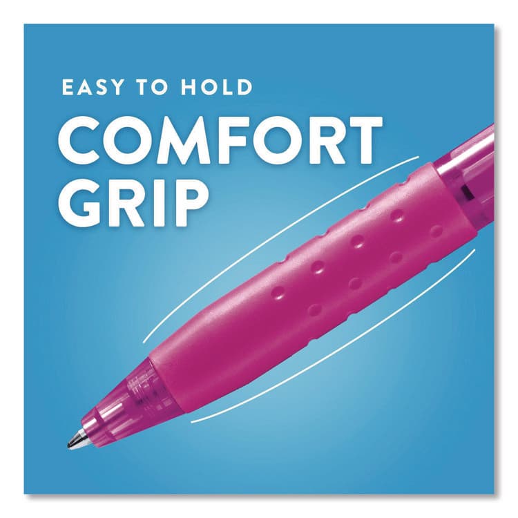 SANFORD InkJoy 300 RT Ballpoint Pen, Retractable, Medium 1 mm, Assorted Ink and Barrel Colors, 24/Set (PAP1951398) thumbnail 3