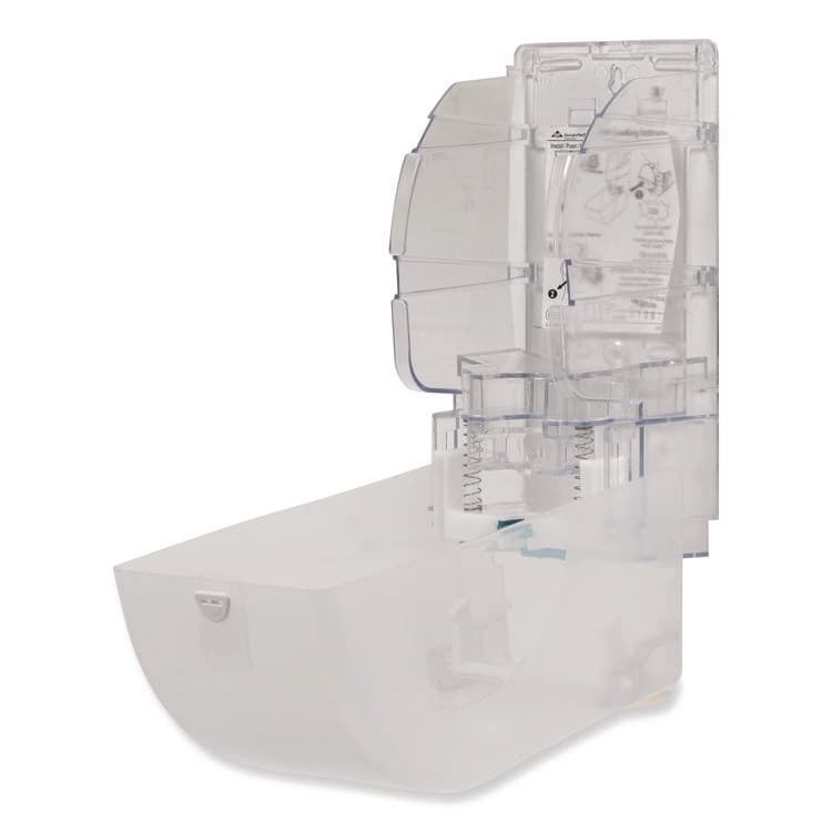 GEORGIA PACIFIC Soap Dispenser for 1,200 mL Bag-in-Box Refill, 4.6 x 5.6 x 10.7, Translucent White (GPC53087) thumbnail 3