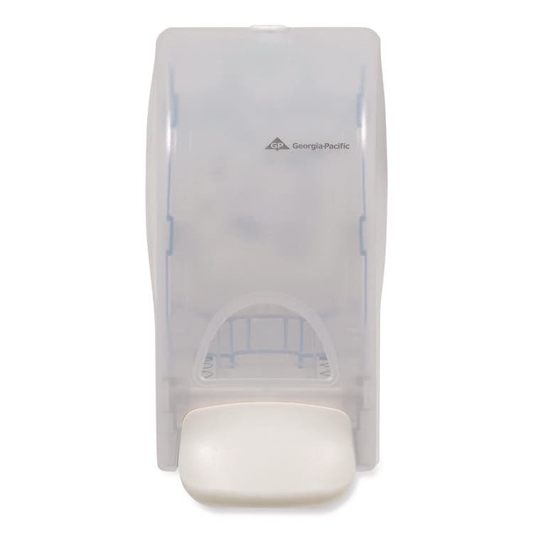 GEORGIA PACIFIC Soap Dispenser for 1,200 mL Bag-in-Box Refill, 4.6 x 5.6 x 10.7, Translucent White (GPC53087)