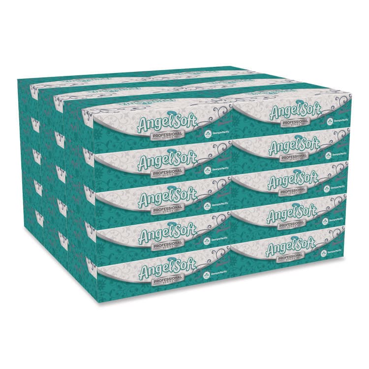 GEORGIA PACIFIC Angel Soft ps Premium Facial Tissue, Flat Box, 2-Ply, White, 100 Sheets/Box (GPC48580BX) thumbnail 2
