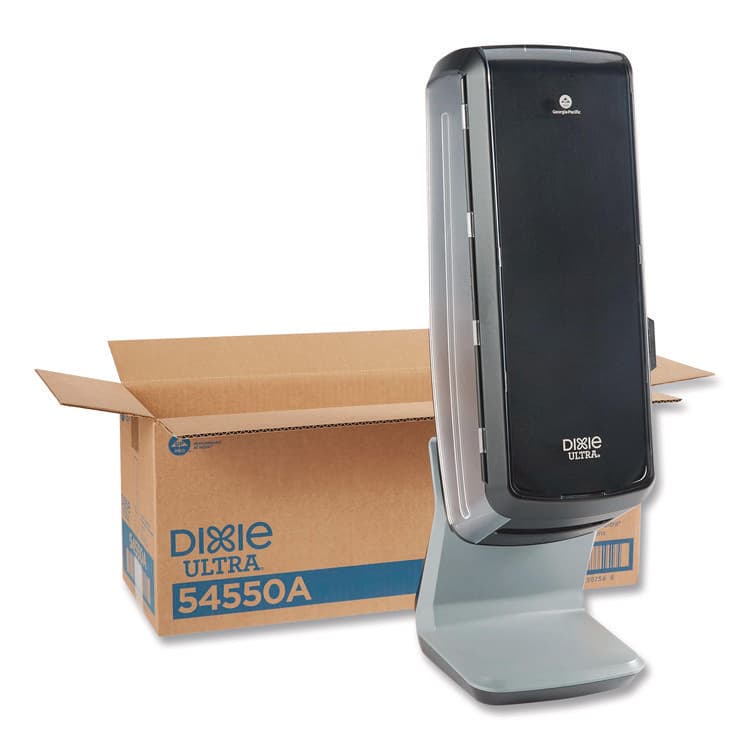 GEORGIA PACIFIC Tower Napkin Dispenser, 25.31 x 9.06 x 10.68, Black (GPC54550A) thumbnail 3