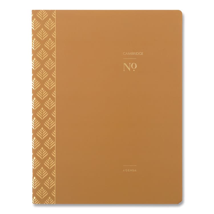 MEAD PRODUCTS WorkStyle Stitched Monthly Planner, 11 x 8.5, Sunbaked Clay Cover, 12-Month (Jan-Dec): 2026 (AAG160609107)