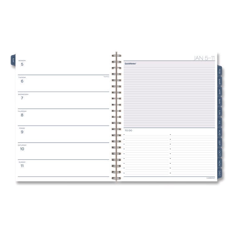 MEAD PRODUCTS Abyss Weekly/Monthly Planner, 11 x 8.5, Water-Inspired Artwork, Blue Cover, 12-Month (Jan-Dec): 2026 (AAG1756905) thumbnail 2