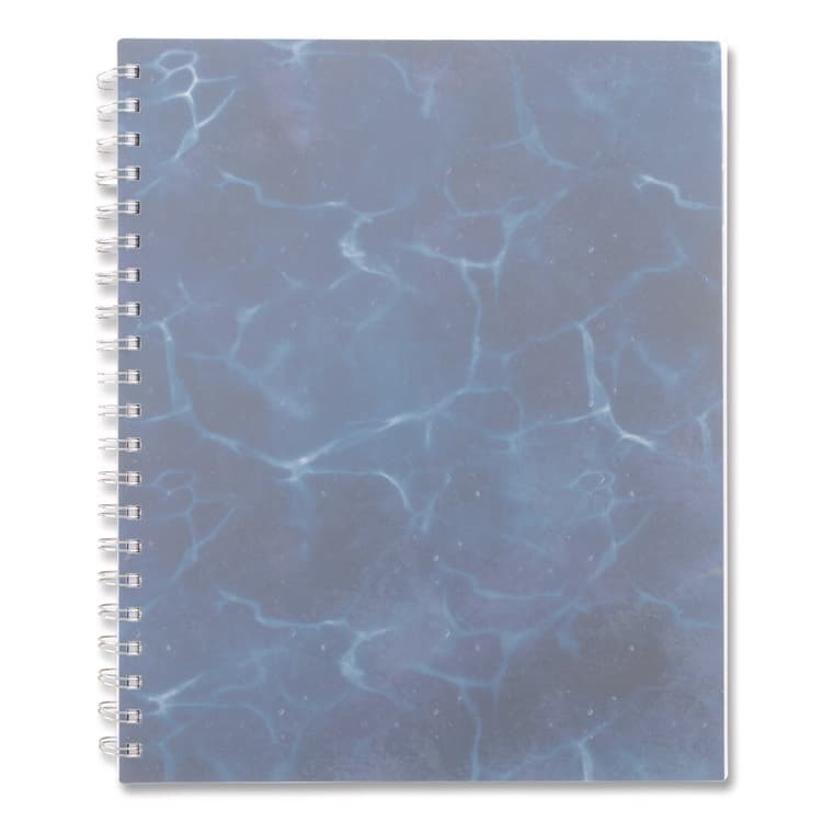 MEAD PRODUCTS Abyss Weekly/Monthly Planner, 11 x 8.5, Water-Inspired Artwork, Blue Cover, 12-Month (Jan-Dec): 2026 (AAG1756905)