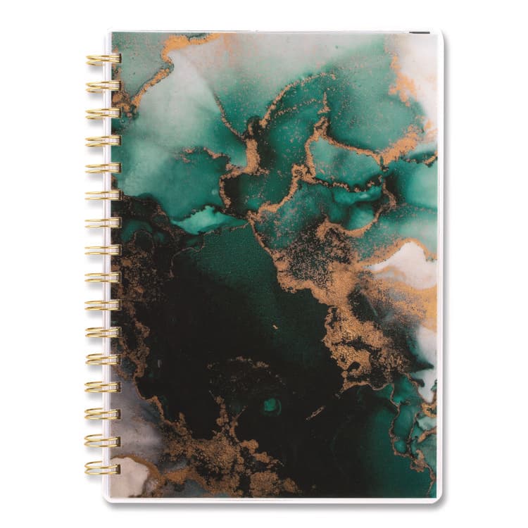 MEAD PRODUCTS Emerald Isle Weekly/Monthly Planner, 8.5 x 5.5, Green Marbled Cover, 12-Month (Jan-Dec): 2026 (AAG1758200) thumbnail 4