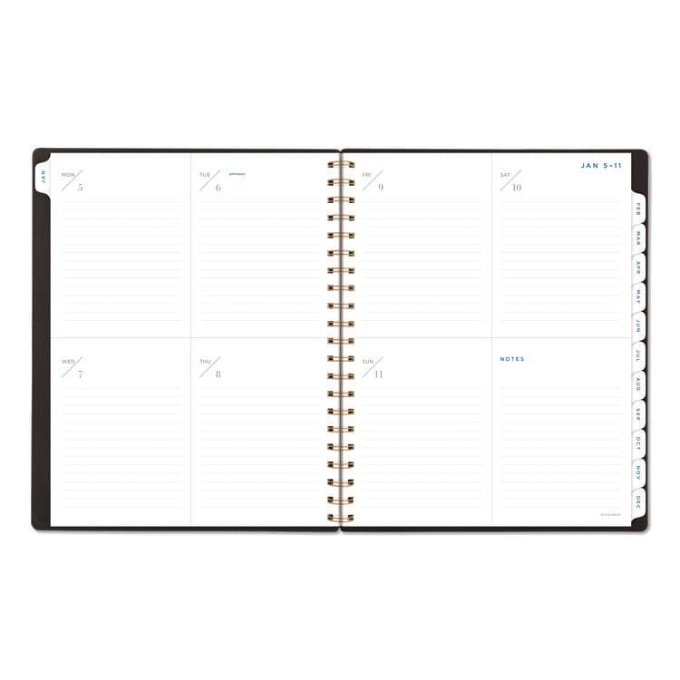 AT-A-GLANCE Signature Collection Weekly/Monthly Planner, 11 x 8.5, Black Cover, 12-Month (Jan-Dec): 2026 (AAGYP90501) thumbnail 2