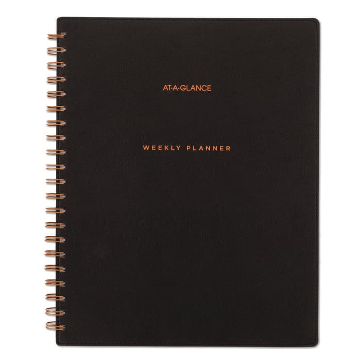 AT-A-GLANCE Signature Collection Weekly/Monthly Planner, 11 x 8.5, Black Cover, 12-Month (Jan-Dec): 2026 (AAGYP90501) thumbnail 4