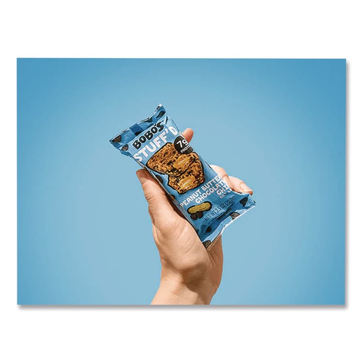 BOBO'S Stuff'D Peanut Butter and Chocolate Chip Oat Bar, 2.5 oz Bar, 12/Box (BBO00104) thumbnail 3