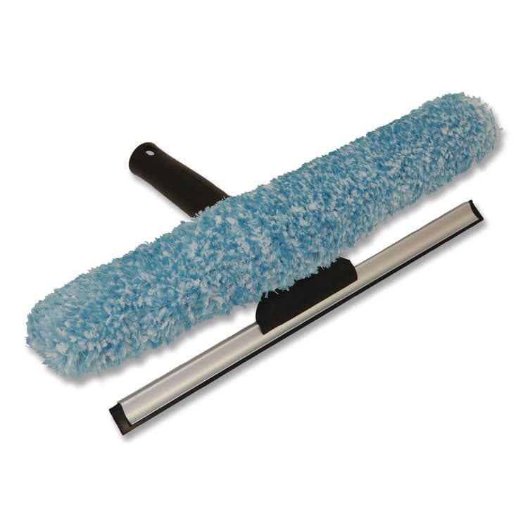 BOARDWALK Combo Window Washer and Squeegee, 12" Wide Blade, Black (BWKWWSQ12)