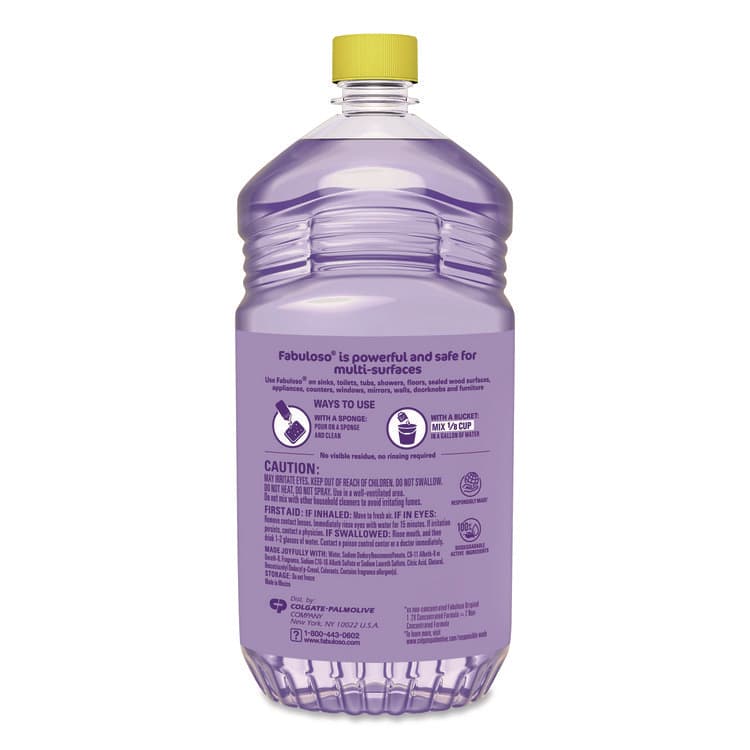 COLGATE PALMOLIVE, IPD. Multi-Use Cleaner, Light Lavender Scent, 56 oz Bottle, 6/Carton (CPC61045945) thumbnail 3