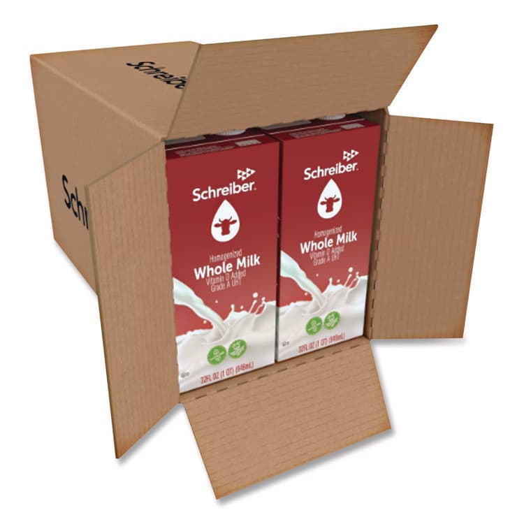 AGROPUR DAIRY COOPERATIVE Original Whole Milk, 32 oz Carton, 12/Carton (AGO30338) thumbnail 4