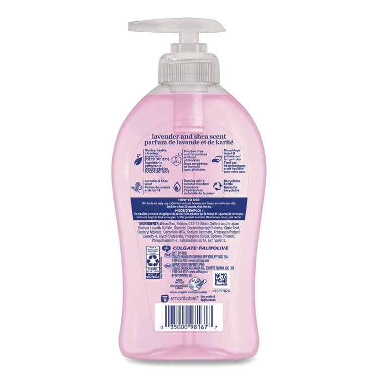 COLGATE PALMOLIVE, IPD. Liquid Hand Soap Pumps, Lavender Shea Scent, 6/Carton (CPCUS07058ACT) thumbnail 3