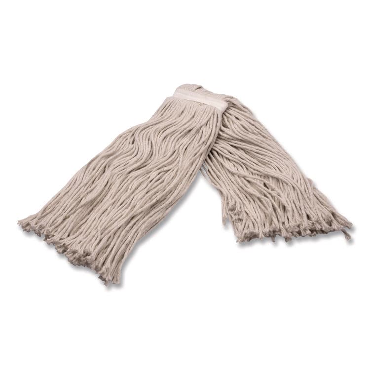 CFS BRANDS Full Weight Cut End Mop Head, Cotton, 20 oz, White (CFS369720B00) thumbnail 4