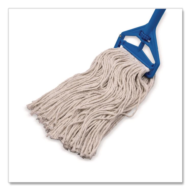 CFS BRANDS Full Weight Cut End Mop Head, Cotton, 16 oz, White (CFS369716B00)
