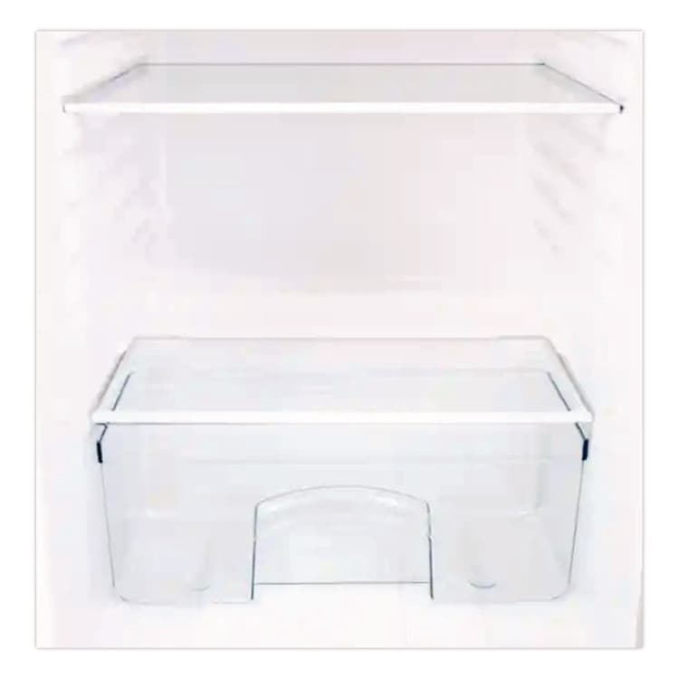 AVANTI 4.4 Cu.Ft. Auto-Defrost Refrigerator, 19.25 x 22 x 33, Black with Stainless Steel Door (AVAAR4456SS) thumbnail 4