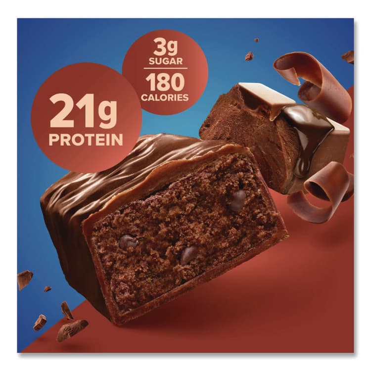 THE BALANCE BAR COMPANY Pure Protein Bar, Chocolate Deluxe, 1.76 oz Bar, 6/Box (BCBNRN13809) thumbnail 3
