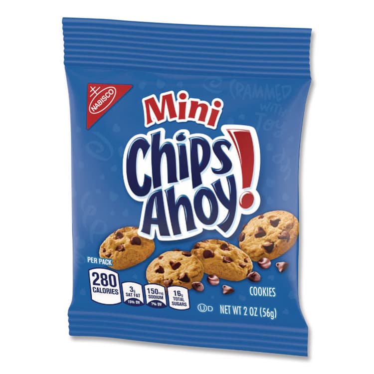 NABISCO FOOD GROUP Chocolate Chip Cookies - Single Serve, 2 oz Packets, 60/Carton (CAHNFG015480) thumbnail 2