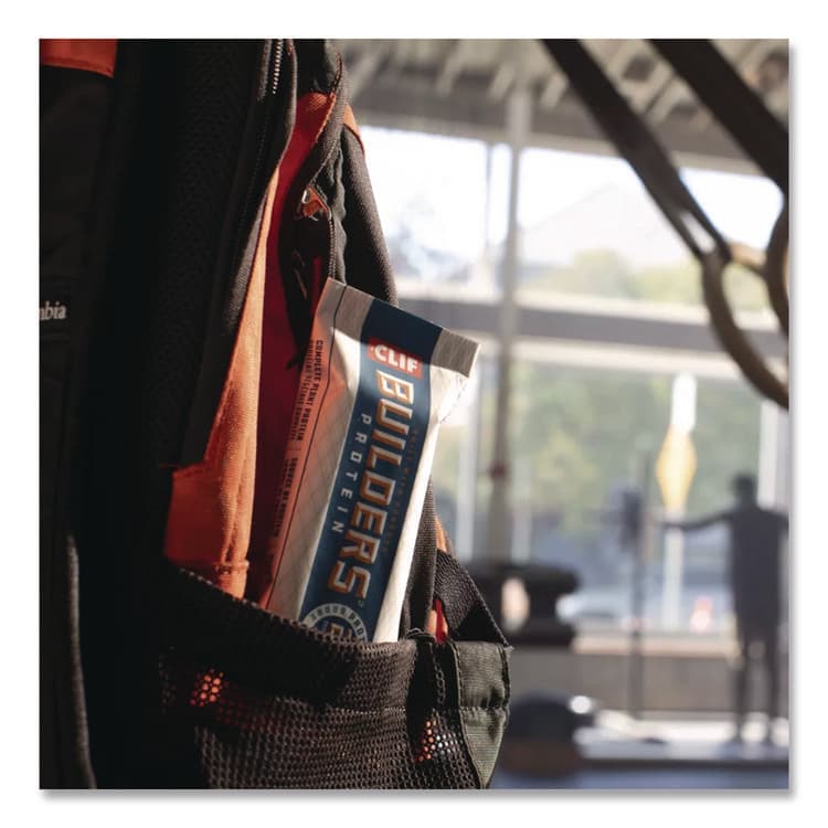 CLIF BAR & COMPANY Builders Protein Bar, Chocolate Peanut Butter, 2.4 oz Bar, 12 Bars/Box (CBCCCC160041) thumbnail 4