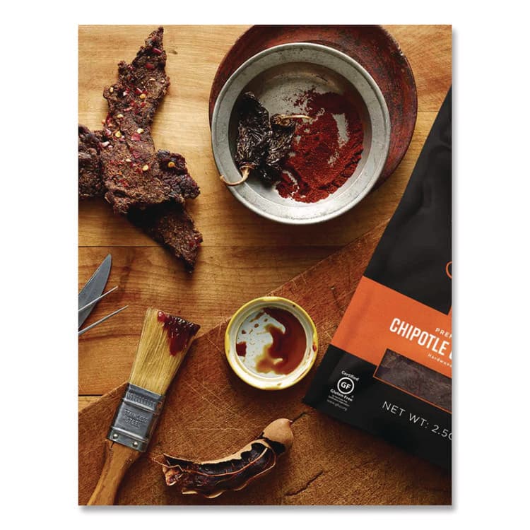 CHEF'S CUT REAL JERKY CO. Real Steak Jerky, Chipolte Cracked Pepper, 2.5 oz Bag (CHUCCR00501) thumbnail 3