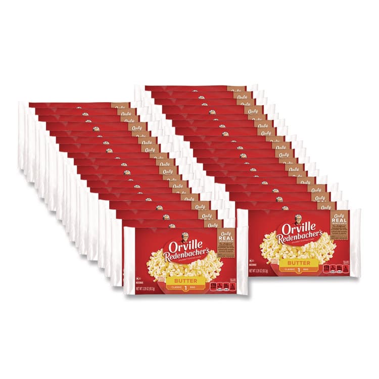 CONAGRA FOODS Gourmet Microwave Popcorn, Butter, 3.29 oz Bag, 36/Carton (CNGGOV48060)