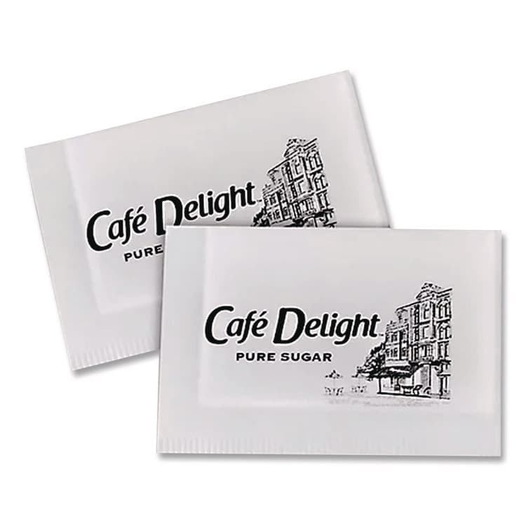 DIAMOND CRYSTAL BRANDS Pure Sugar, 0.1 oz Packet, 100/Box (DXC23310) thumbnail 2