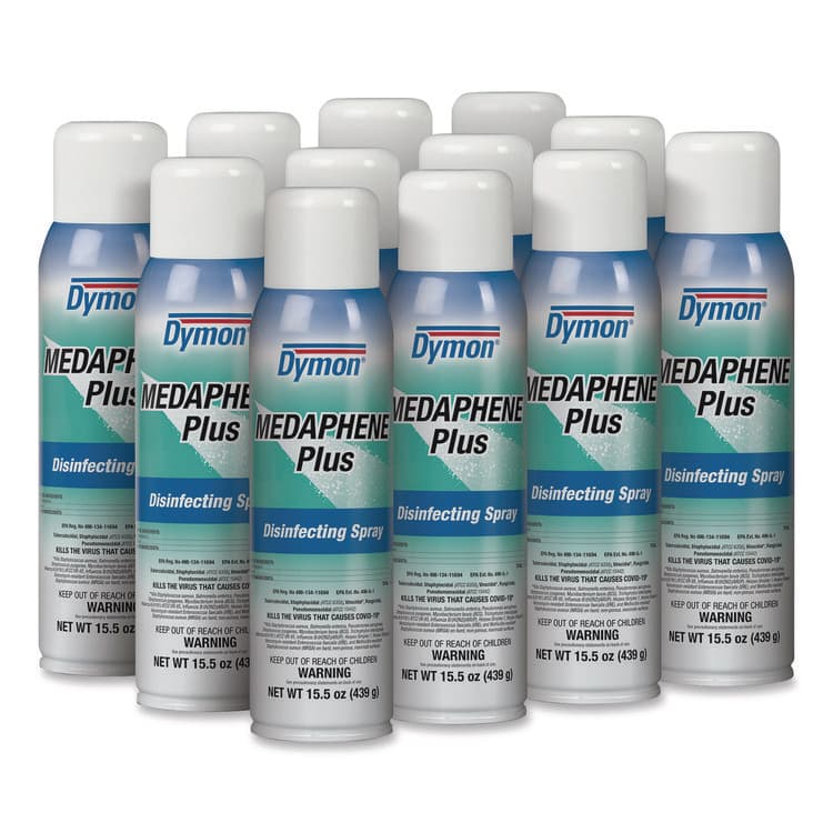 ITW PRO BRANDS Medaphene Plus Disinfectant Spray, 15.5 oz Aerosol Spray, 12/Carton (ITW35720)