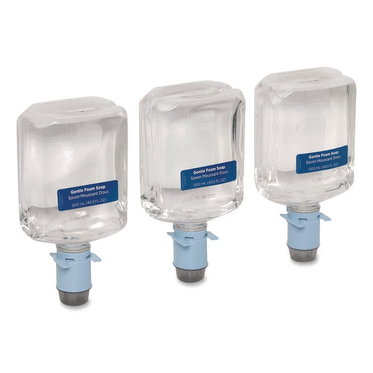 GEORGIA PACIFIC Pacific Blue Ultra Automated Foam Soap Refill, Fragrance-Free, 1,200 mL, 3/Carton (GPC43716) thumbnail 3