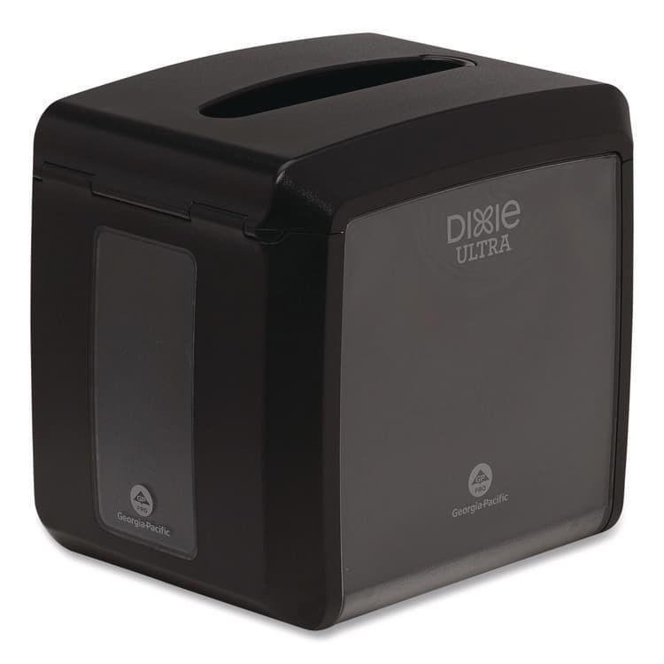 DIXIE FOOD SERVICE Tabletop Napkin Dispenser, 7.6 x 6.1 x 7.2, Black (GPC54527A) thumbnail 4