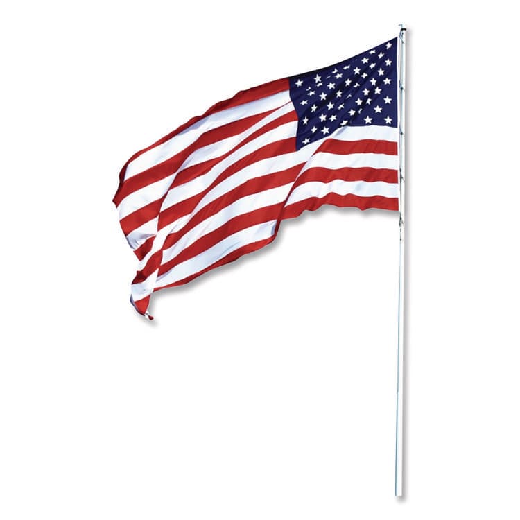 BAUMGARTENS Indoor/Outdoor U.S. Flag, 96" x 60", Nylon (BAUTB5800) thumbnail 3