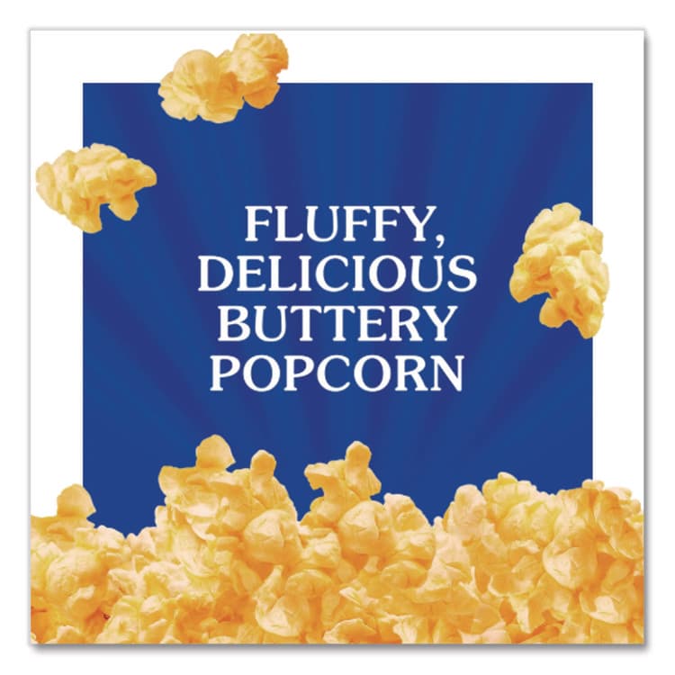 CONAGRA FOODS Microwave Popcorn, Butter, 2.75 oz Bag, 36/Carton (APNGOV23223) thumbnail 2