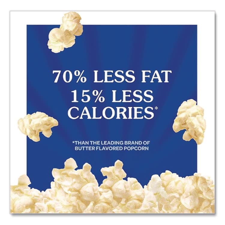 CONAGRA FOODS Microwave Popcorn, Light Butter, 2.75 oz Bag, 36/Carton (APNGOV23243) thumbnail 2