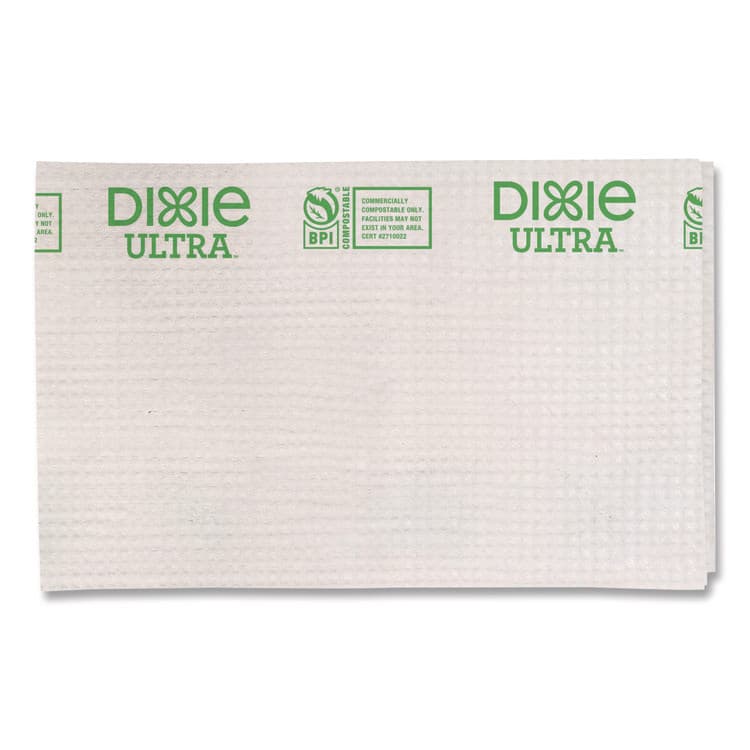 GEORGIA PACIFIC Dine-A-Cloth FLAX Foodservice Wipers, 1-Ply, 12.75 x 21, White, 144/Box (GPC29662)