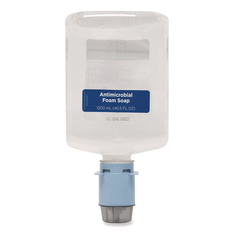 GEORGIA PACIFIC Pacific Blue Ultra Automated Foam Soap Refill, Antimicrobial, E2 Rated, Fragrance-Free, 1,200 mL, 3/Carton (GPC43822) thumbnail 4