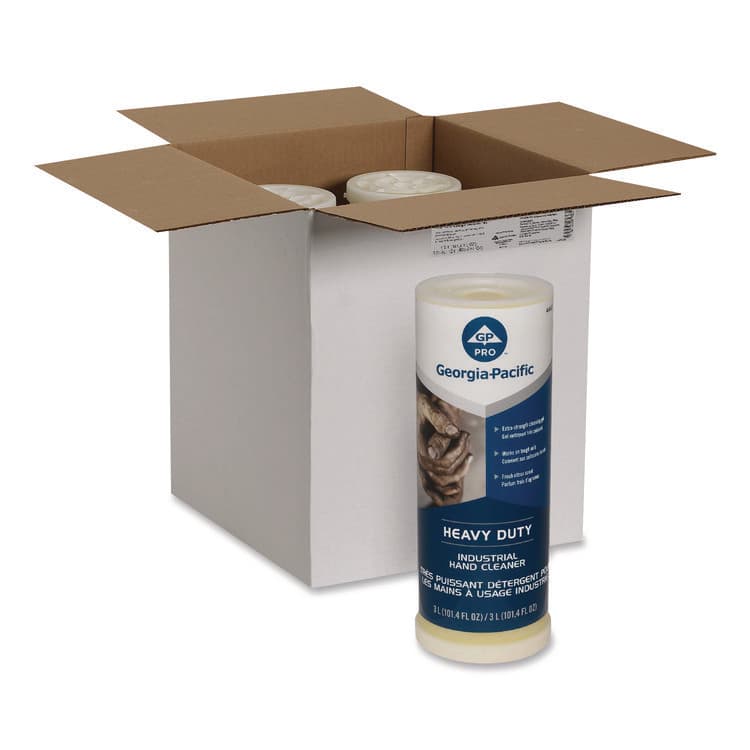 GEORGIA PACIFIC Industrial Hand Cleaner, Citrus Scent, 300 mL, 4/Carton (GPC44627) thumbnail 3