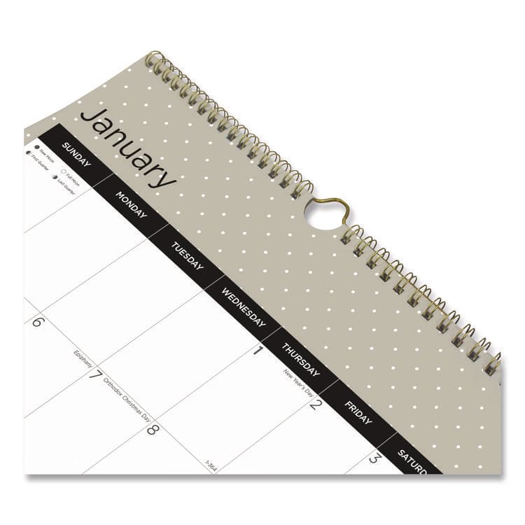 REDIFORM OFFICE PRODUCTS 12-Month Wall Calendar, Minimalistic Artwork, 12 x 17, White/Multicolor Sheets, 12-Month (Jan to Dec): 2026 (REDC173121) thumbnail 2