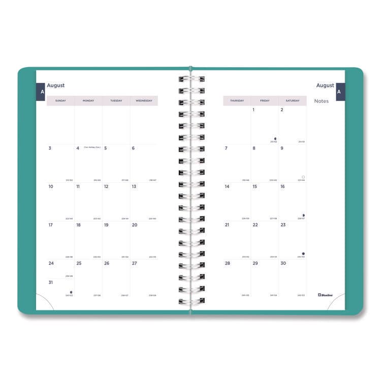 REDIFORM OFFICE PRODUCTS Academic Daily/Monthly Planner, 8 x 5, Blue Cover, 12-Month (Aug to July): 2025 to 2026 (REDCA201F02) thumbnail 4