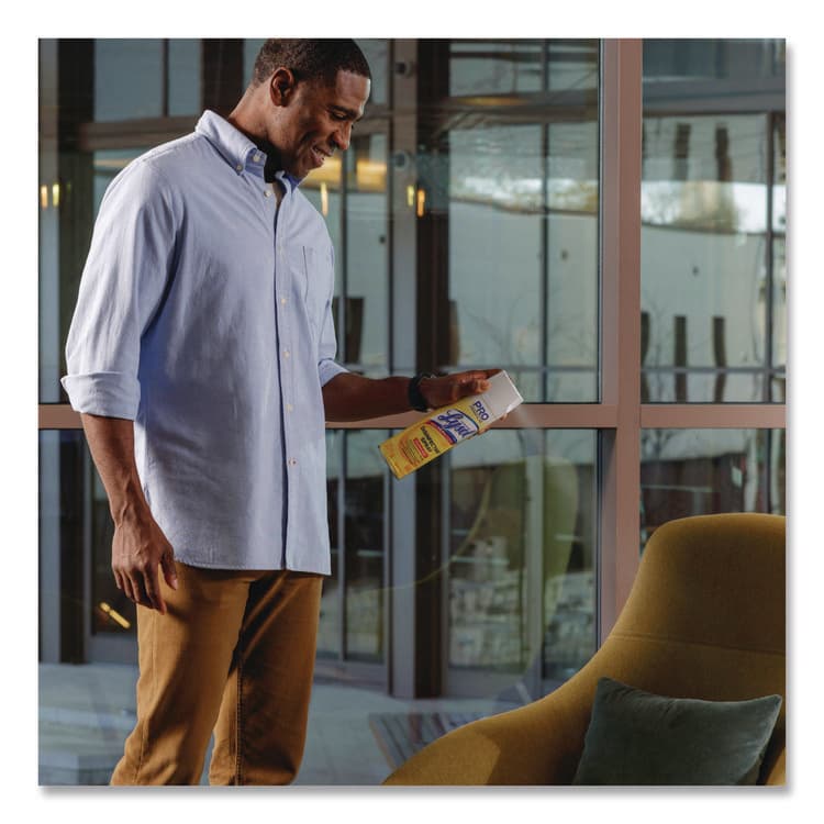 RECKITT BENCKISER Disinfectant Spray, Original Scent, 19 oz Aerosol Spray (RAC04650EA) thumbnail 3