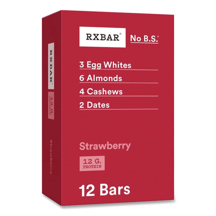 KELLOGG'S Gluten-Free Strawberry Protein Bar, 1.83 oz Bar, 12/Box (RXBKEE00580)